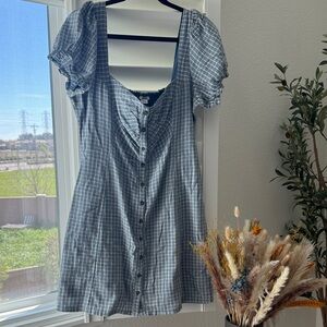 NWT Kimchi Blue Milkmaid Nina
Buttondown Dress | XL